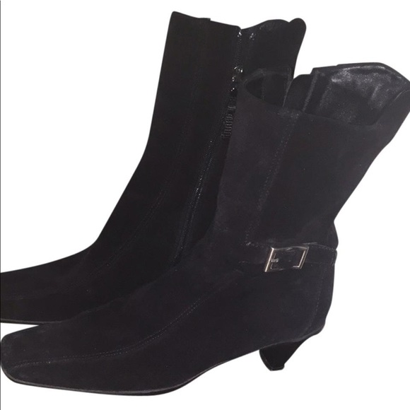 PRADA SUEDE BOOTS SIZE 8 - Picture 1 of 2